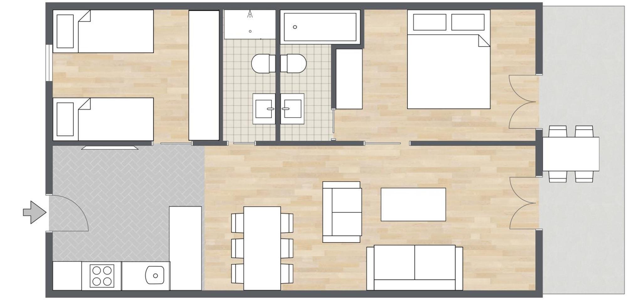 Aspasios Las Ramblas Apartments Barcelona Room photo